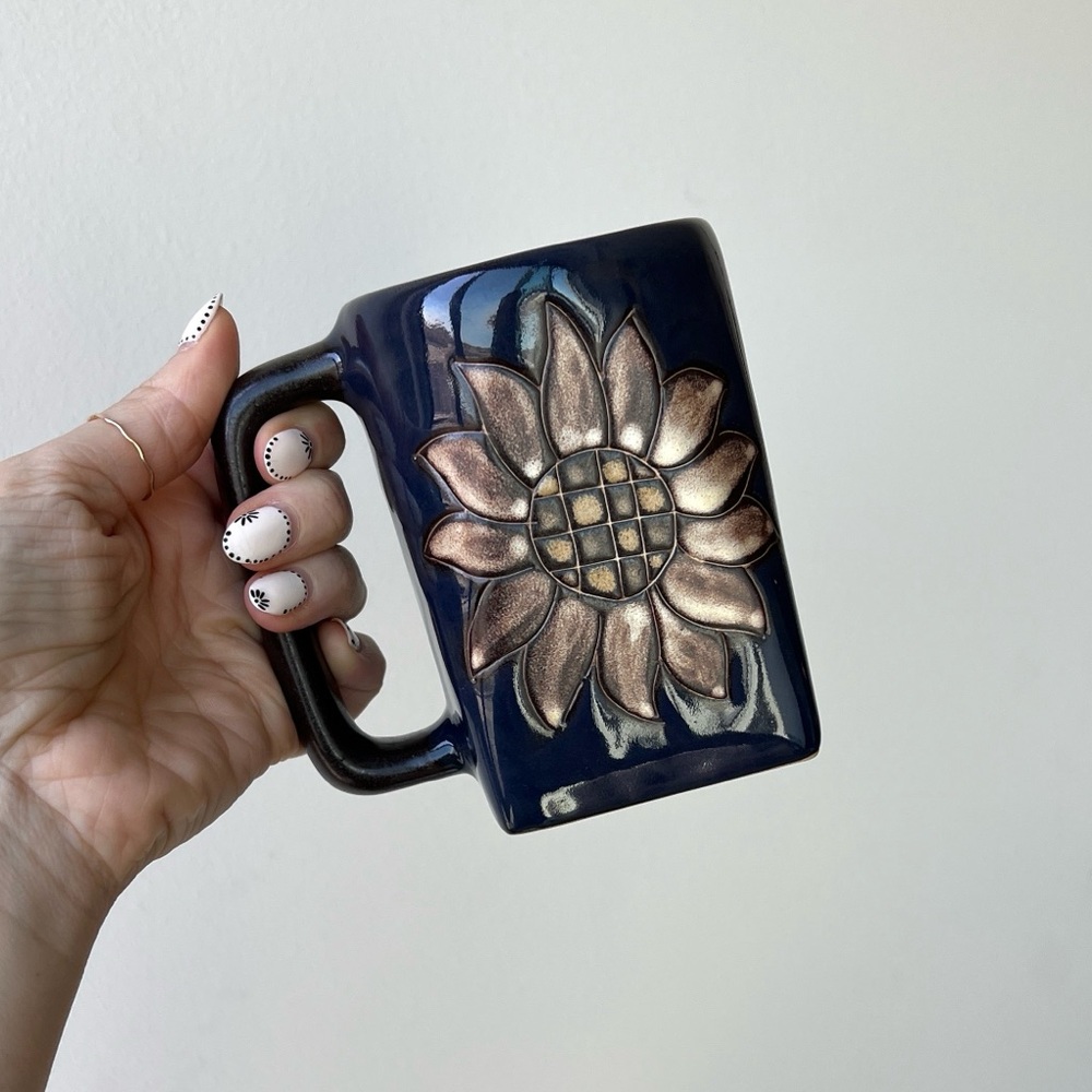 Mara Mexico Floral Stoneware Mug